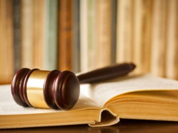law aid on book
